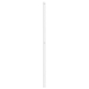 udskiftningsgavl 193 cm metal hvid