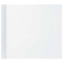 vinduesfolier 3 stk. matteret PVC hvid