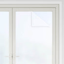 vinduesfolier 5 stk. matteret PVC hvid