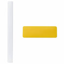 vinduesfolier 5 stk. matteret PVC hvid