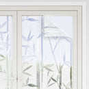 vinduesfolier 4 stk. bambusmønster matteret PVC