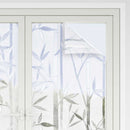 vinduesfolier 2 stk. bambusmønster matteret PVC