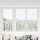 vinduesfolier 4 stk. bambusmønster matteret PVC