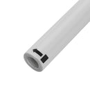vinduesfolier 4 stk. stribemønster matteret PVC