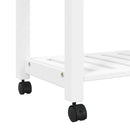 køkkenvogn MONZA 84x40x88,5 cm massivt fyrretræ