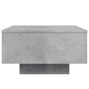 sofabord 55x55x31 cm konstrueret træ betongrå