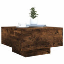 sofabord 55x55x31 cm konstrueret træ røget egetræsfarve