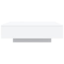 sofabord 100x100x31 cm konstrueret træ hvid