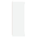 skænk med LED-lys 41x37x100 cm hvid