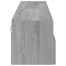 tv-borde 2 stk. til væg 80x30x30 cm konstrueret træ grå sonoma