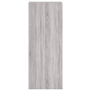 væghængt tv-bord 40,5x30x102 cm konstrueret træ grå sonoma-eg