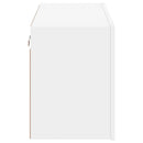væghængt tv-bord 80x30x41 cm hvid