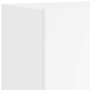 væghængte tv-borde 2 stk. 80x30x41 cm hvid