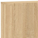 væghængt tv-bord 100x30x41 cm sonoma-eg