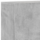 væghængt tv-bord 100x30x41 cm betongrå