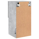 tv-borde med LED-lys 2 stk. 30,5x30x60 cm betongrå