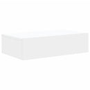 tv-bord med LED-lys 60x35x15,5 cm hvid