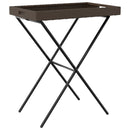 bakkebord 65x40x75 cm polyrattan brun