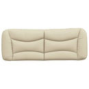 gavlpude Hvar 120 cm stof cremefarvet