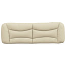 gavlpude Hvar 160 cm stof cremefarvet