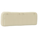 gavlpude Hvar 160 cm stof cremefarvet