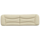gavlpude Hvar 180 cm stof cremefarvet