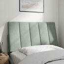 gavlpude Hanko 80 cm velour lysegrå