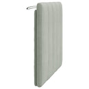 gavlpude Hanko 80 cm velour lysegrå
