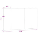gavlpude Hanko 80 cm velour sort