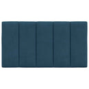 gavlpude Hanko 80 cm velour blå