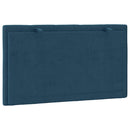 gavlpude Hanko 80 cm velour blå