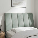 gavlpude Hanko 90 cm velour lysegrå