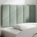 gavlpude Hanko 90 cm velour lysegrå