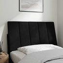 gavlpude Hanko 90 cm velour sort