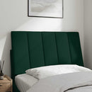 gavlpude Hanko 90 cm velour mørkegrøn