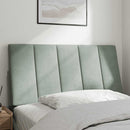 gavlpude Hanko 100 cm velour lysegrå