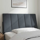 gavlpude Hanko 100 cm velour mørkegrå