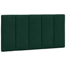 gavlpude Hanko 100 cm velour mørkegrøn