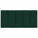 gavlpude Hanko 100 cm velour mørkegrøn
