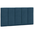 gavlpude Hanko 100 cm velour blå