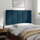 gavlpude Hanko 100 cm velour blå