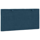 gavlpude Hanko 100 cm velour blå