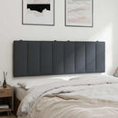 gavlpude Hanko 120 cm velour mørkegrå