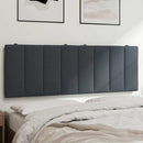 gavlpude Hanko 120 cm velour mørkegrå