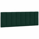 gavlpude Hanko 120 cm velour mørkegrøn