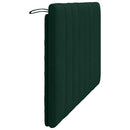 gavlpude Hanko 120 cm velour mørkegrøn
