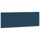 gavlpude Hanko 120 cm velour blå