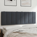 gavlpude Hanko 137 cm velour mørkegrå