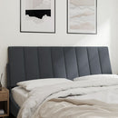 gavlpude Hanko 137 cm velour mørkegrå