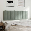 gavlpude Hanko 140 cm velour lysegrå